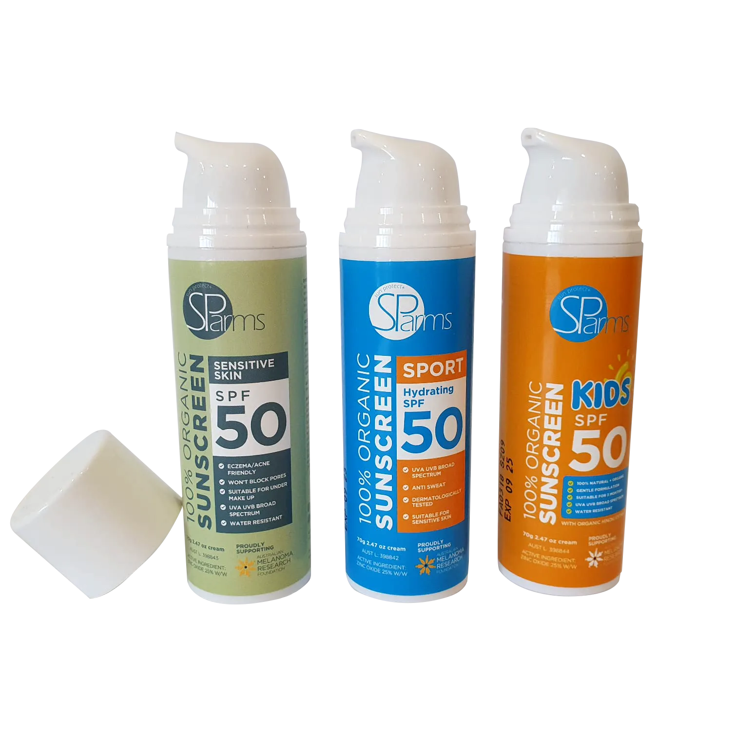 100% Organic Sunscreen - Sport