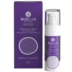 BasicLab Corrective serum with Retinal 0.07%, Phytosphingosine and Carnosine 2.0 30ml