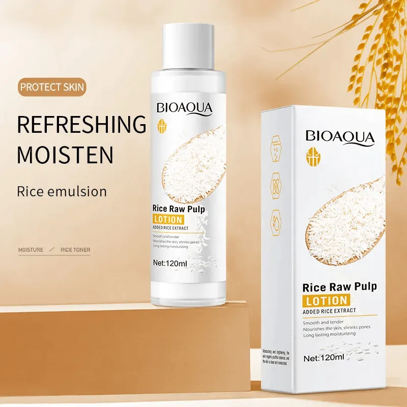 BIOAQUA Rice Raw Pulp Skin Care Rejuvenating Set