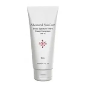 Broad Spectrum Tinted Cream Sunscreen, Dark (SPF 30)