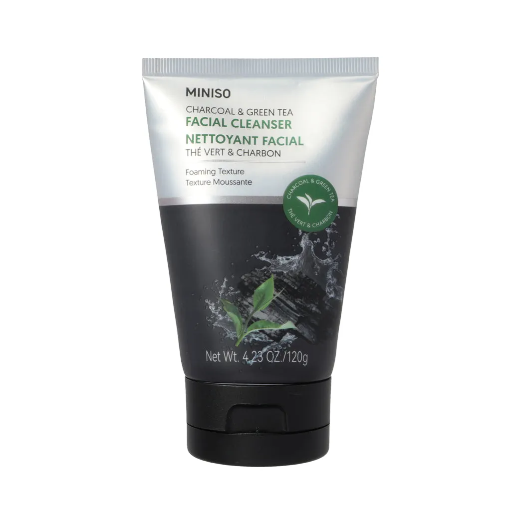 Charcoal & Green Tea Facial Cleanser