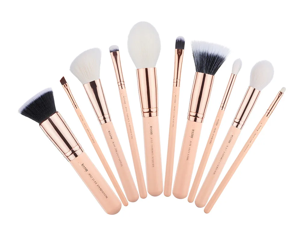 Chrysalid Small Makeup Brush Set 10 pcs T449
