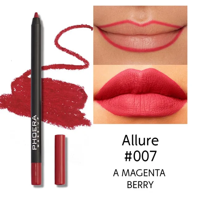 Colorful Lipliner Pencils - 13 colors