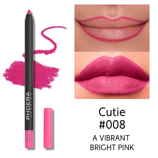 Colorful Lipliner Pencils - 13 colors