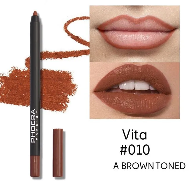 Colorful Lipliner Pencils - 13 colors