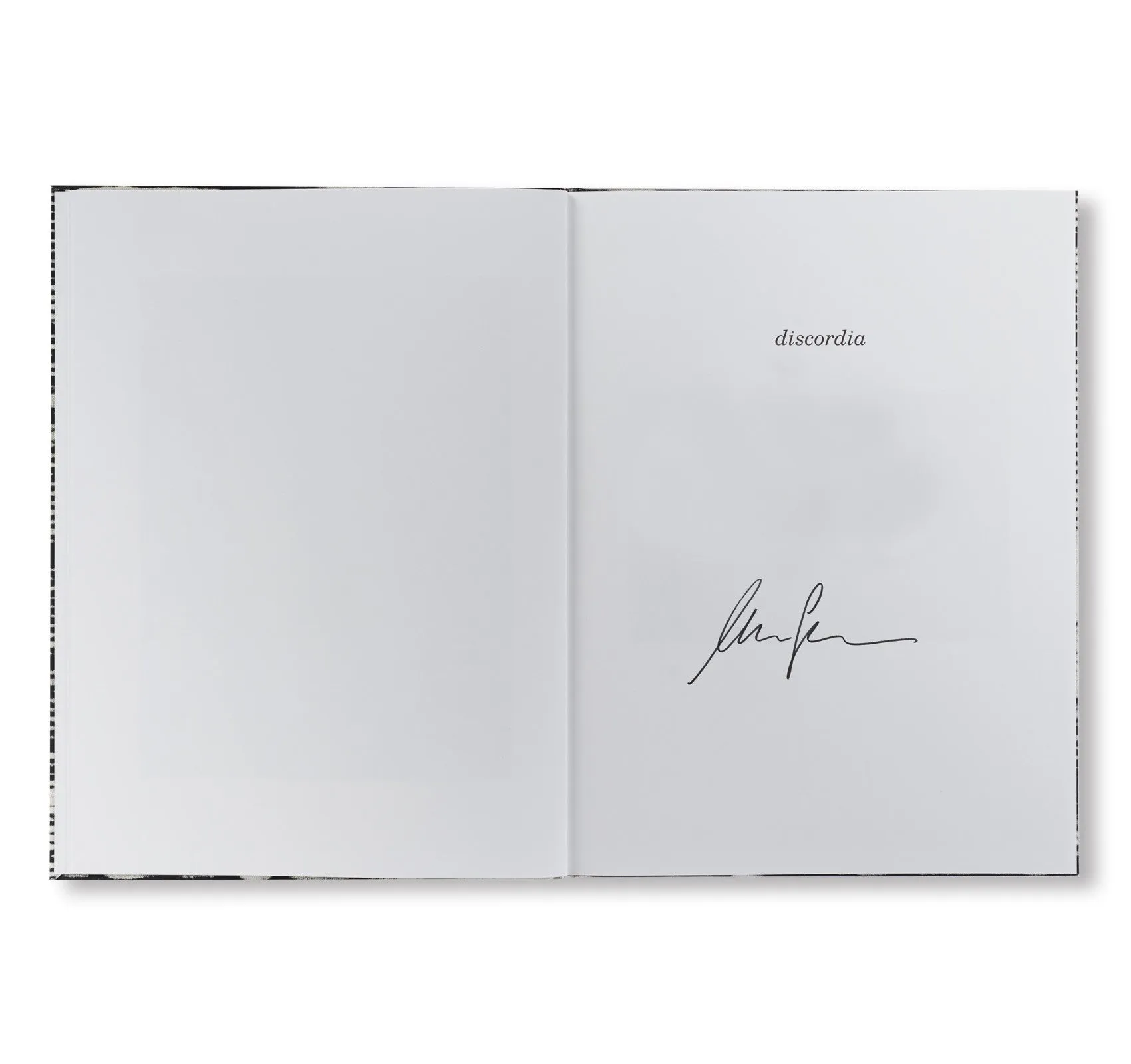 DISCORDIA by Moises Saman [SIGNED]