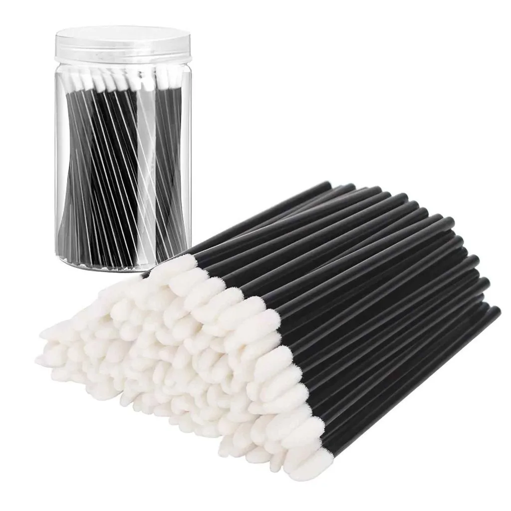 Disposable Lip Brushes in Bottle/100