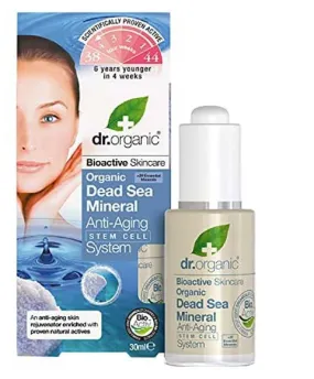 Dr Organic Bioactive Skincare Organic Dead Sea Mineral Anti Aging System