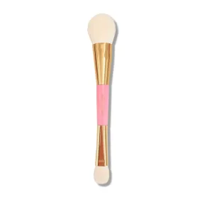 Dual-Ended Cheek   Eye Brush