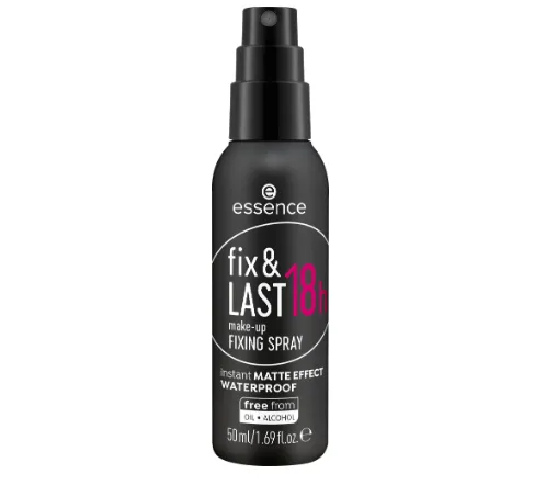 Essence Fix & Last 18H Makeup Fixing Spray | ايسنس بخاخ مثبت مكياج يدوم 18 ساعة - 50 مل