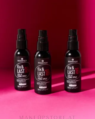 Essence Fix & Last 18H Makeup Fixing Spray | ايسنس بخاخ مثبت مكياج يدوم 18 ساعة - 50 مل