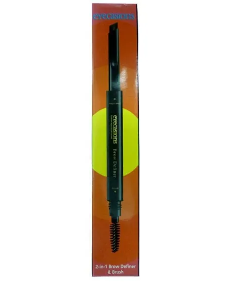 Eyecasions  2 In 1 Brow Definer And Brush Mix Colors