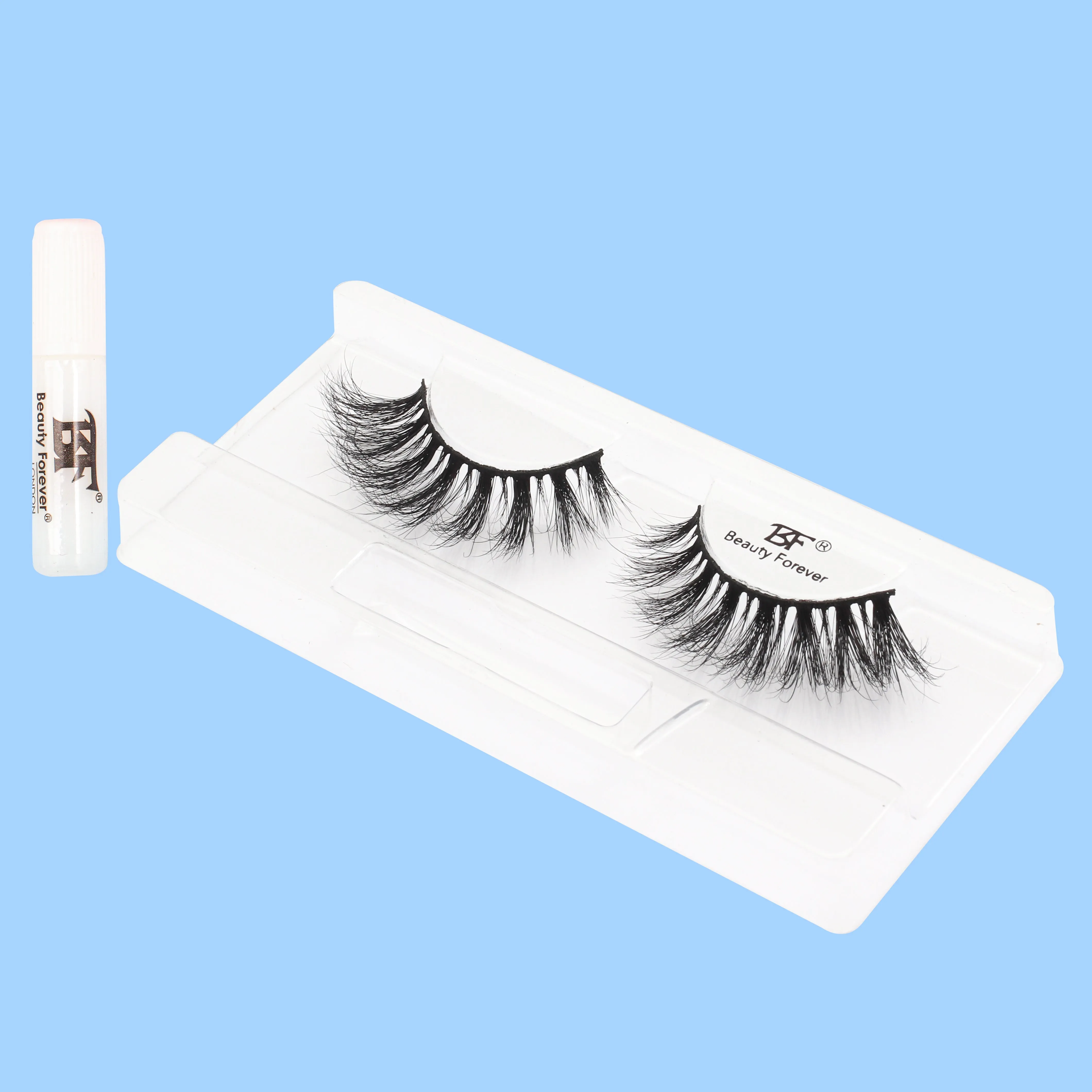 Faux Mink 3D Eyelashes Chantelle No. 112 (Textured)