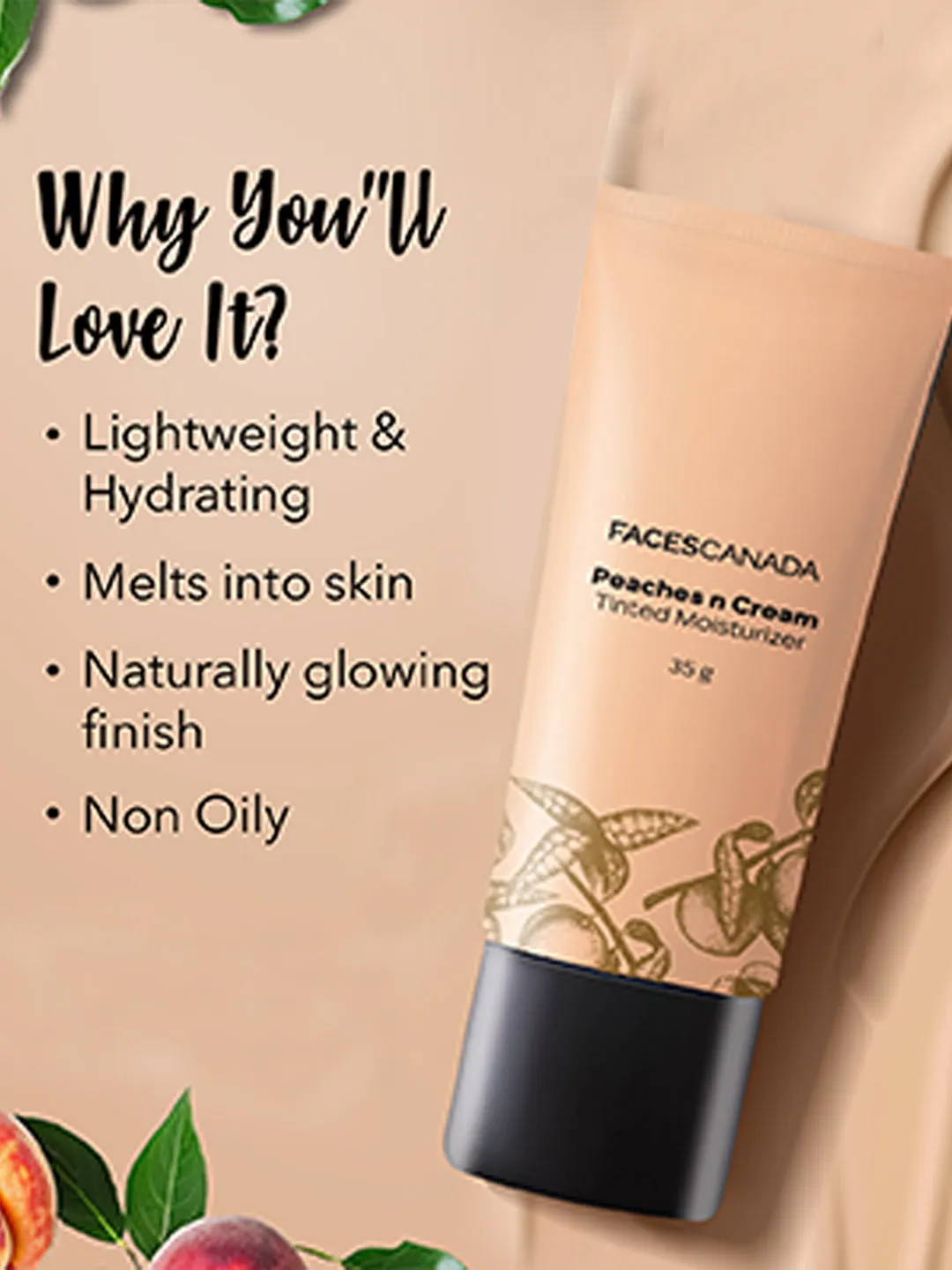 FC  Peaches N Cream Tinted Moisturizer Honey Beige 03 35g