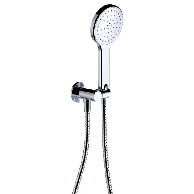Fienza Kaya Hand Shower Round Plate Chrome