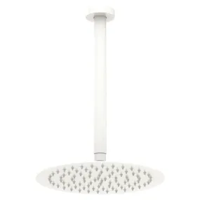 Fienza Kaya Shower Ceiling Dropper Set Matte White