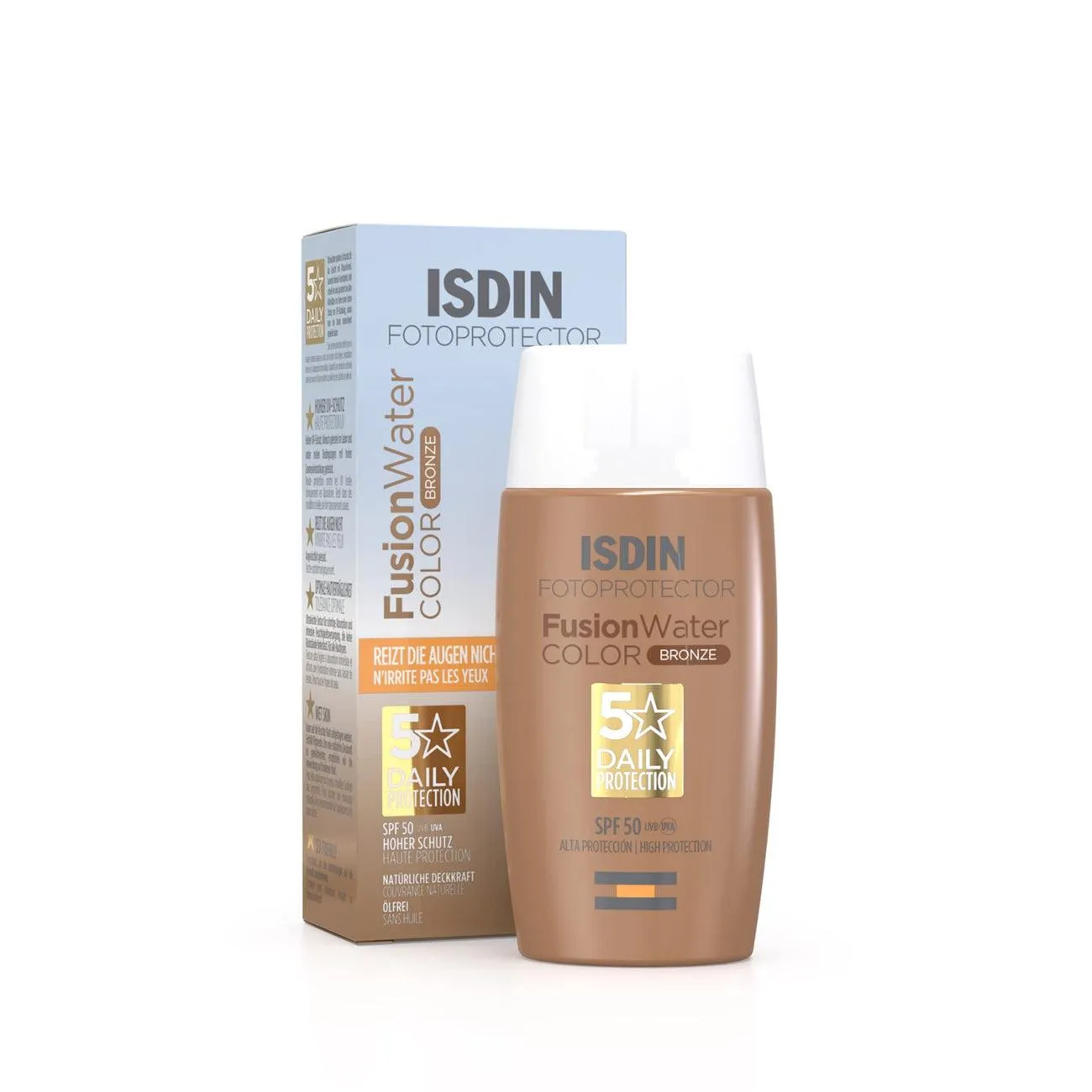 Fotoprotector Fusion Water Color Bronze SPF 50