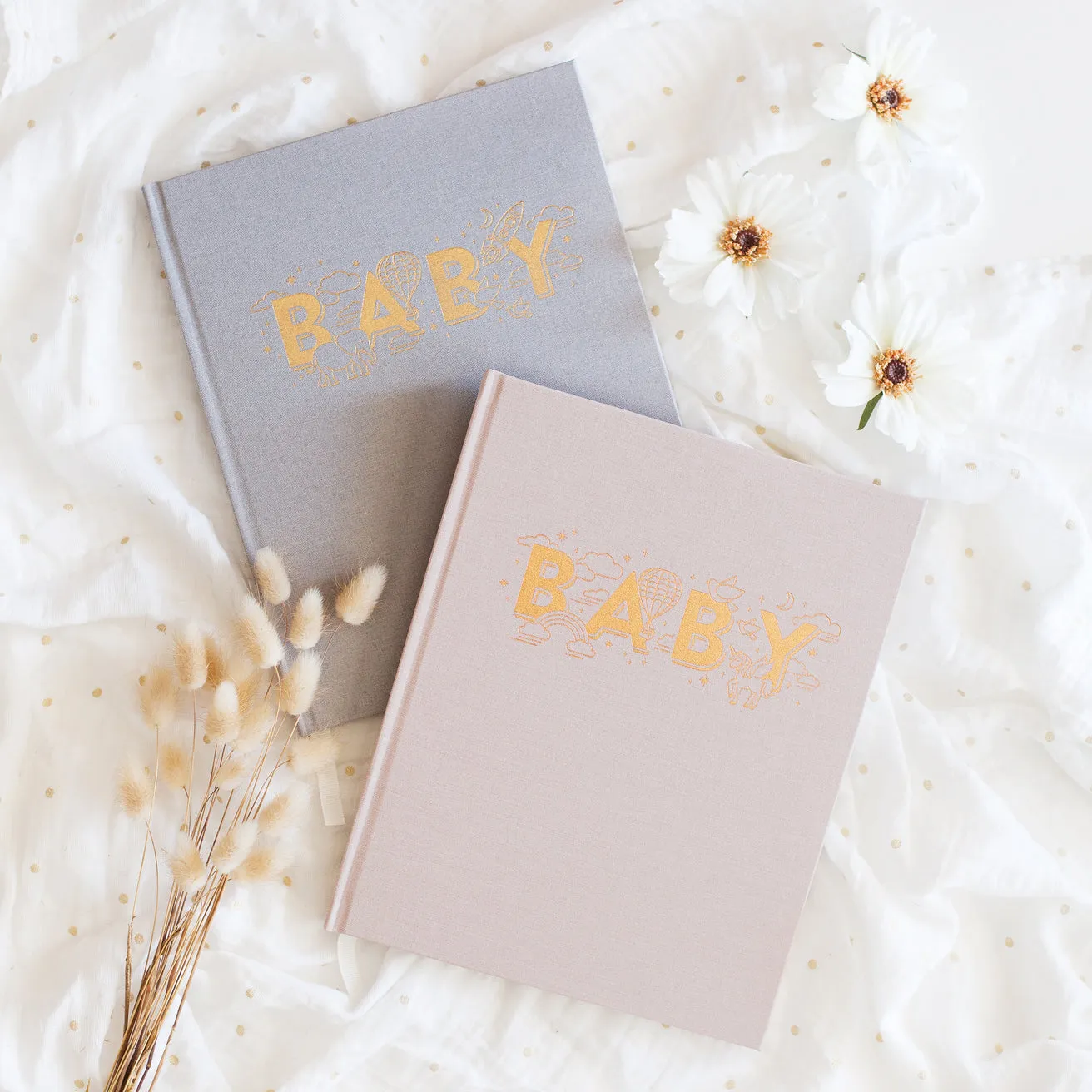 Fox and Fallow Girls Baby Book - Natural (girls)
