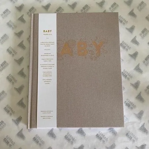 Fox and Fallow Girls Baby Book - Natural (girls)