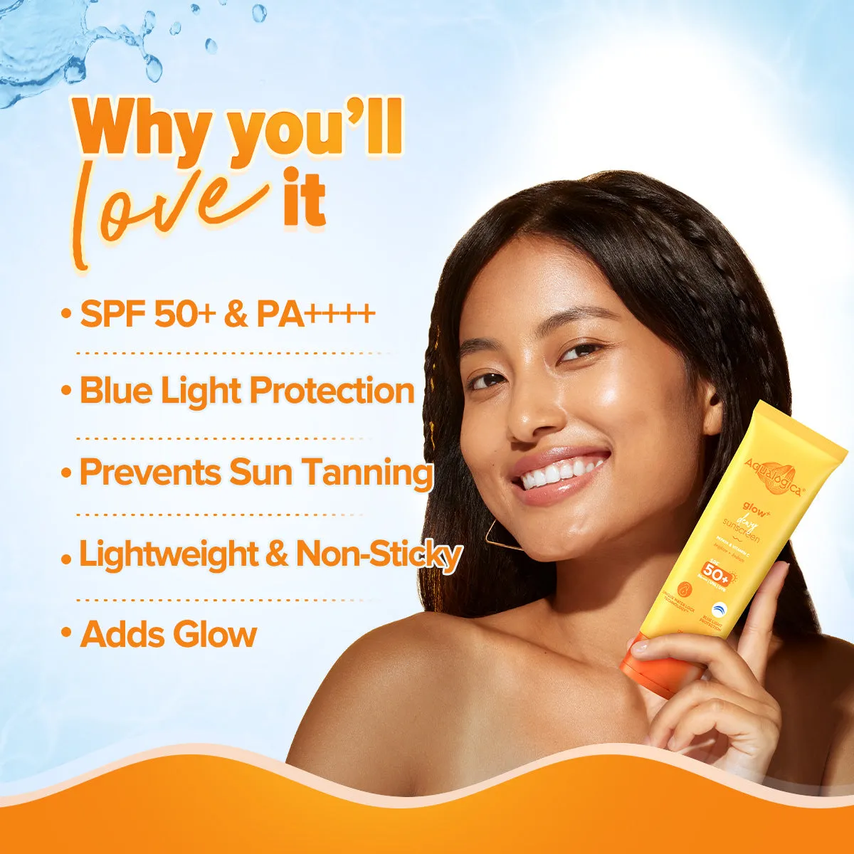 FREEBIE - Glow  Dewy Sunscreen 125g