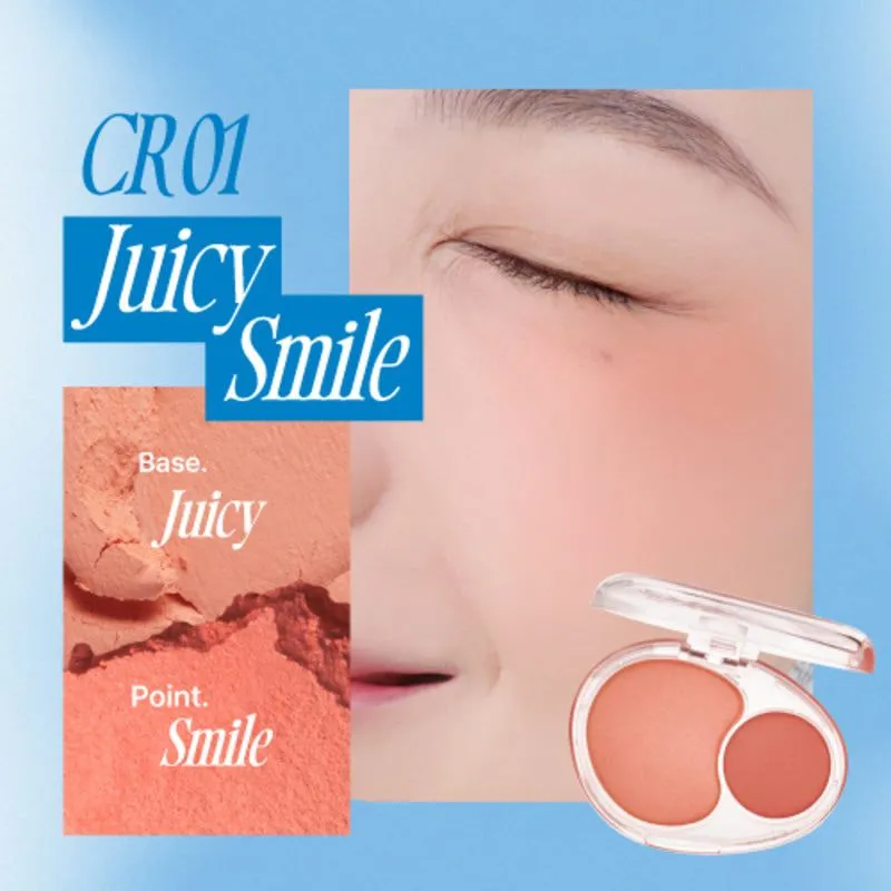 fwee Mellow Dual Blusher 7.2g