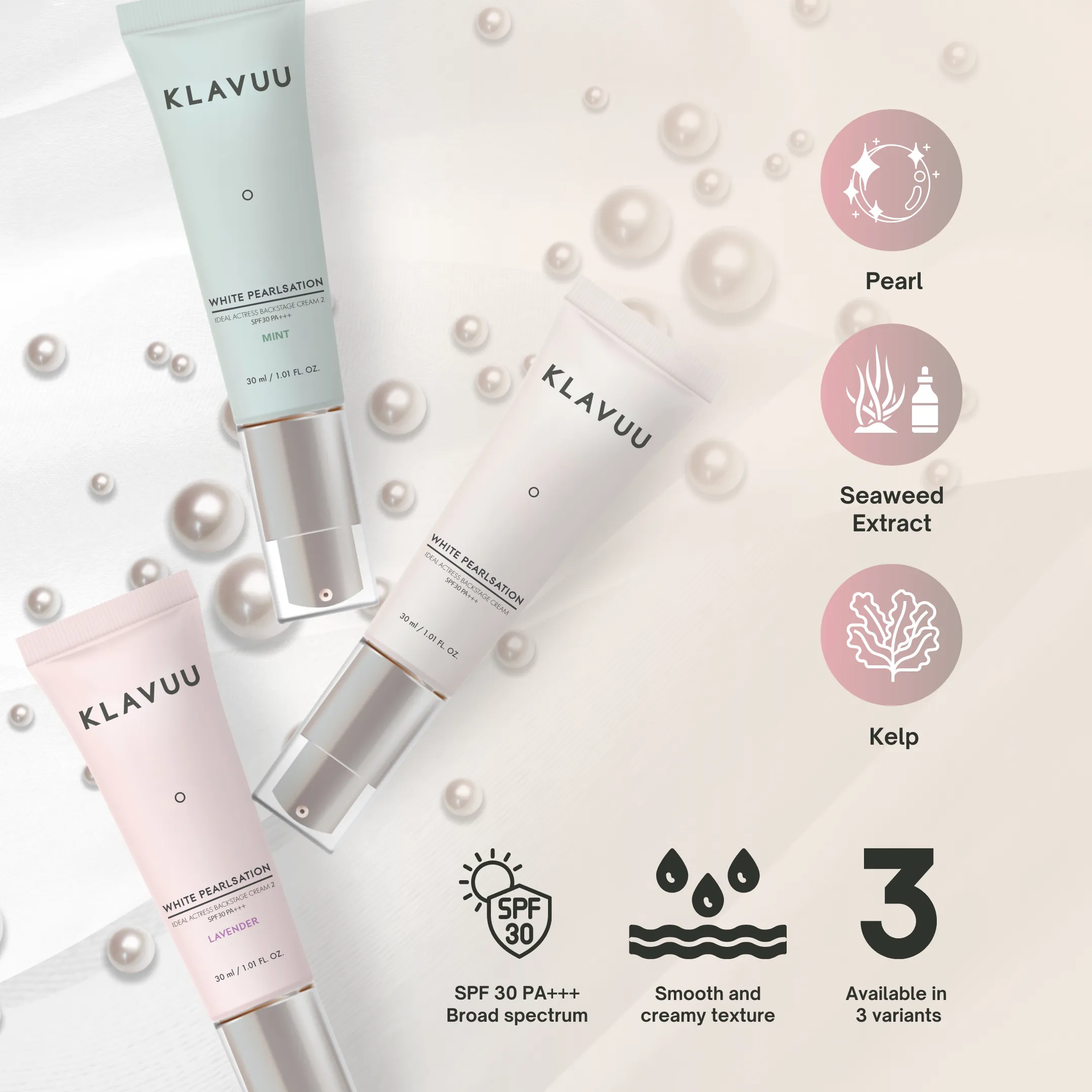 KLAVUU White Pearlsation Ideal Actress Backstage Cream