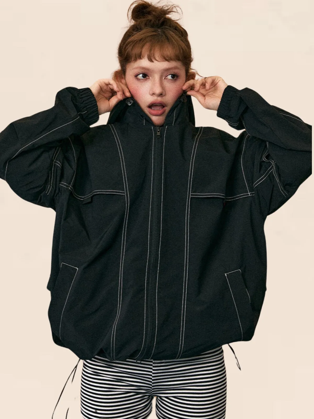 Light Hooded Sunscreen Jacket