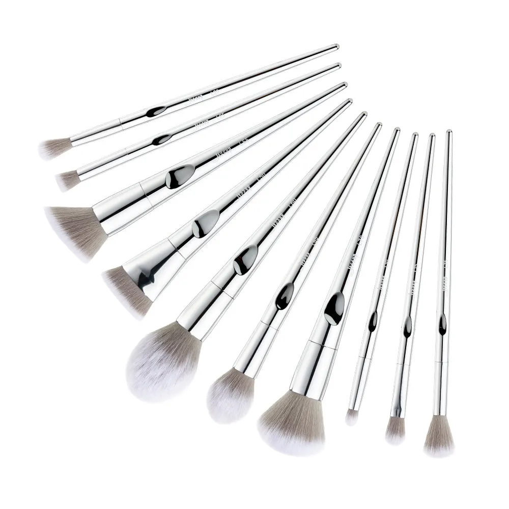 Luxury 10 Pcs Makeup Brush Set T261