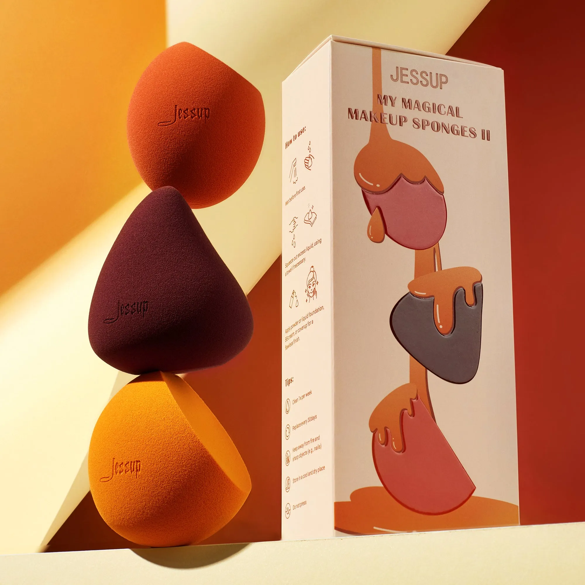 Makeup Sponge Set Face Soft Beauty Foundation Blender SP013