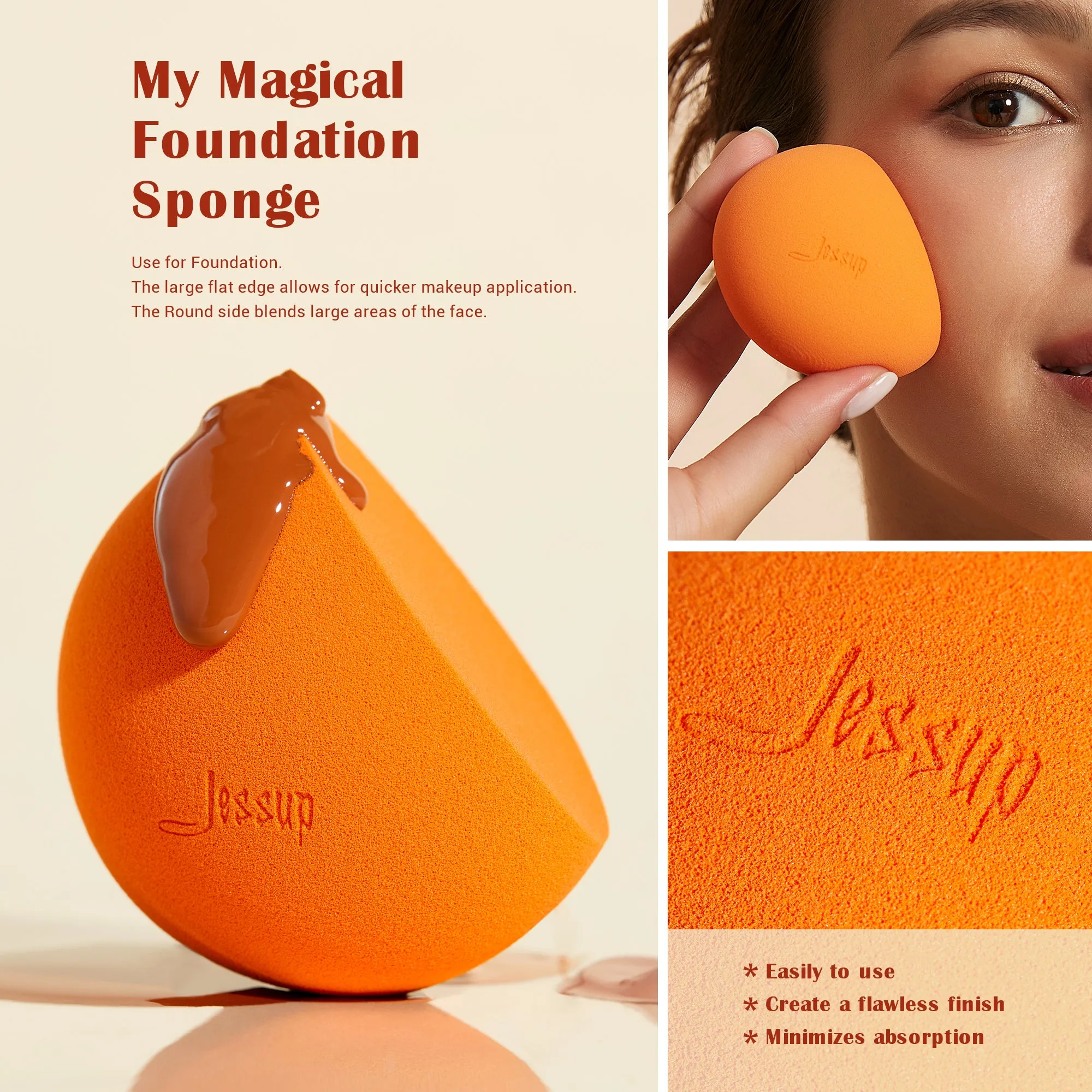 Makeup Sponge Set Face Soft Beauty Foundation Blender SP013