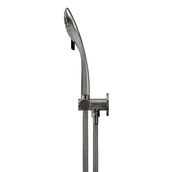 Meir Round 3 Function Hand Shower on Swivel Bracket Shadow