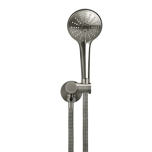 Meir Round 3 Function Hand Shower on Swivel Bracket Shadow