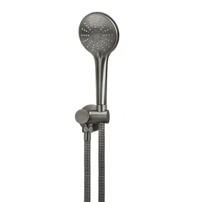 Meir Round 3 Function Hand Shower on Swivel Bracket Shadow