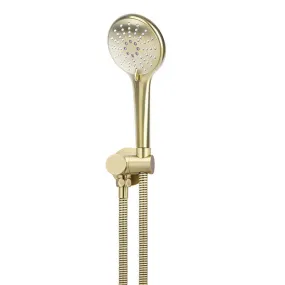 Meir Round 3 Function Hand Shower on Swivel Bracket Tiger Bronze