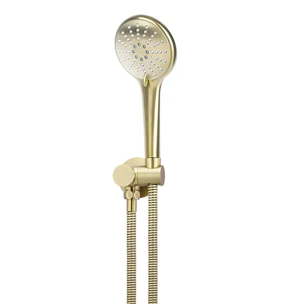 Meir Round 3 Function Hand Shower on Swivel Bracket Tiger Bronze