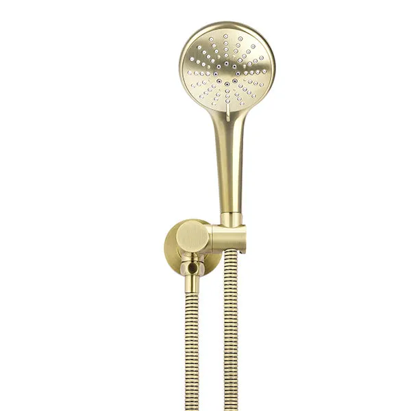 Meir Round 3 Function Hand Shower on Swivel Bracket Tiger Bronze