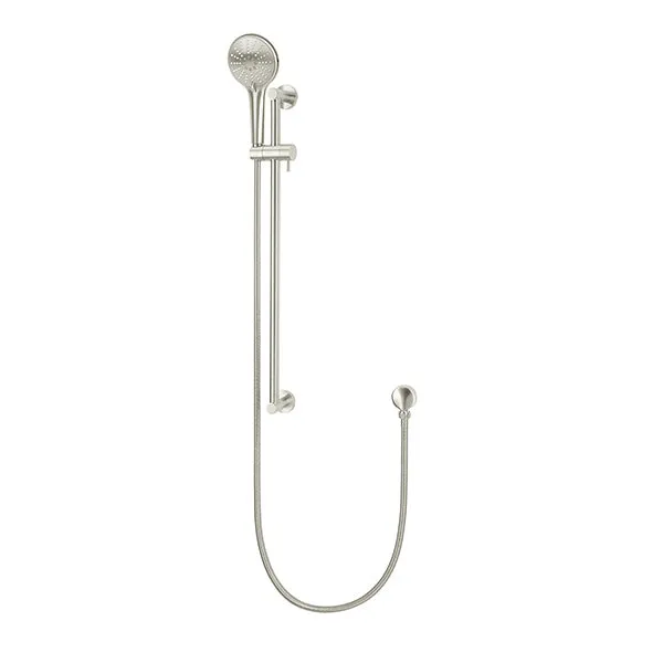 Meir Round 3 Function Rail Shower Brushed Nickel