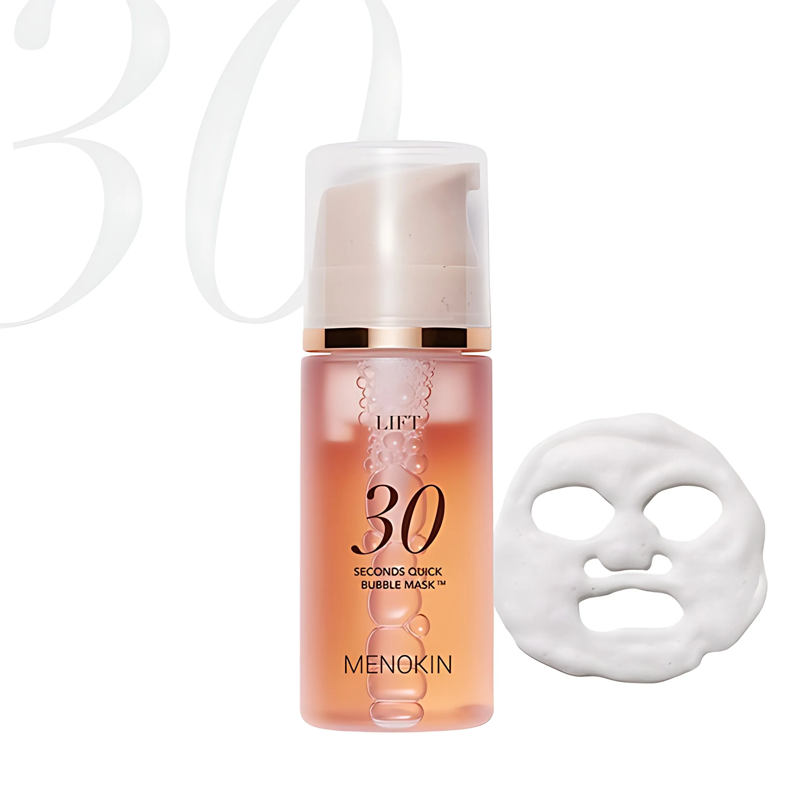 MENOKIN Lift 30 Seconds Quick Bubble Mask 95ml