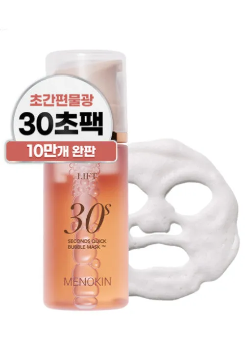 MENOKIN Lift 30 Seconds Quick Bubble Mask 95ml