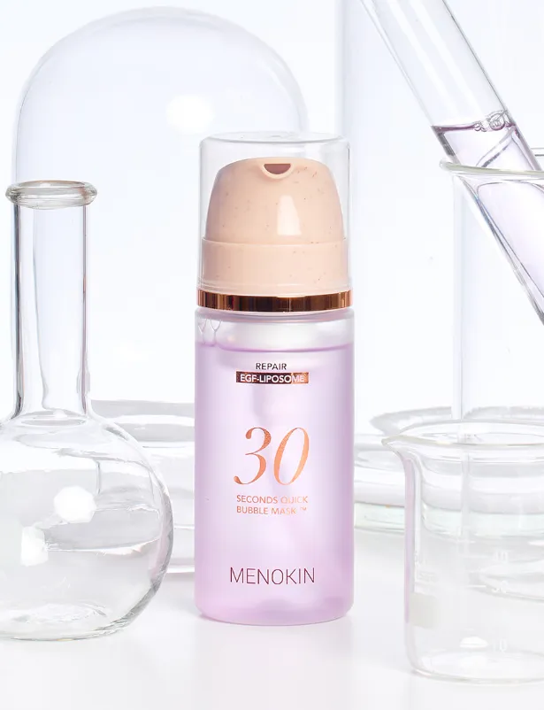 MENOKIN Repair EGF Liposome 30 Seconds Quick Bubble Mask 95ml