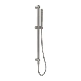 Nero Zen SS316L Shower Rail Brushed Nickel
