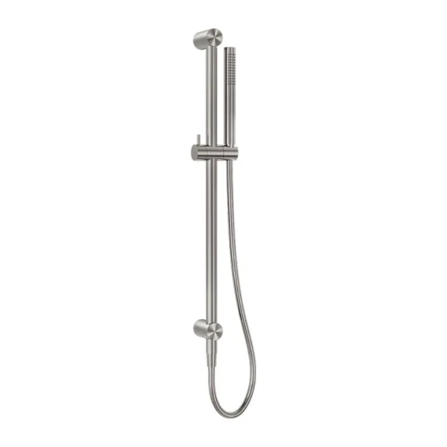 Nero Zen SS316L Shower Rail Brushed Nickel