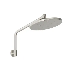 Phoenix Tapware Ormond High-Rise Shower Arm & Rose Brushed Nickel