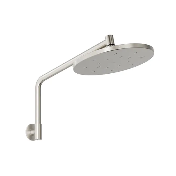 Phoenix Tapware Ormond High-Rise Shower Arm & Rose Brushed Nickel