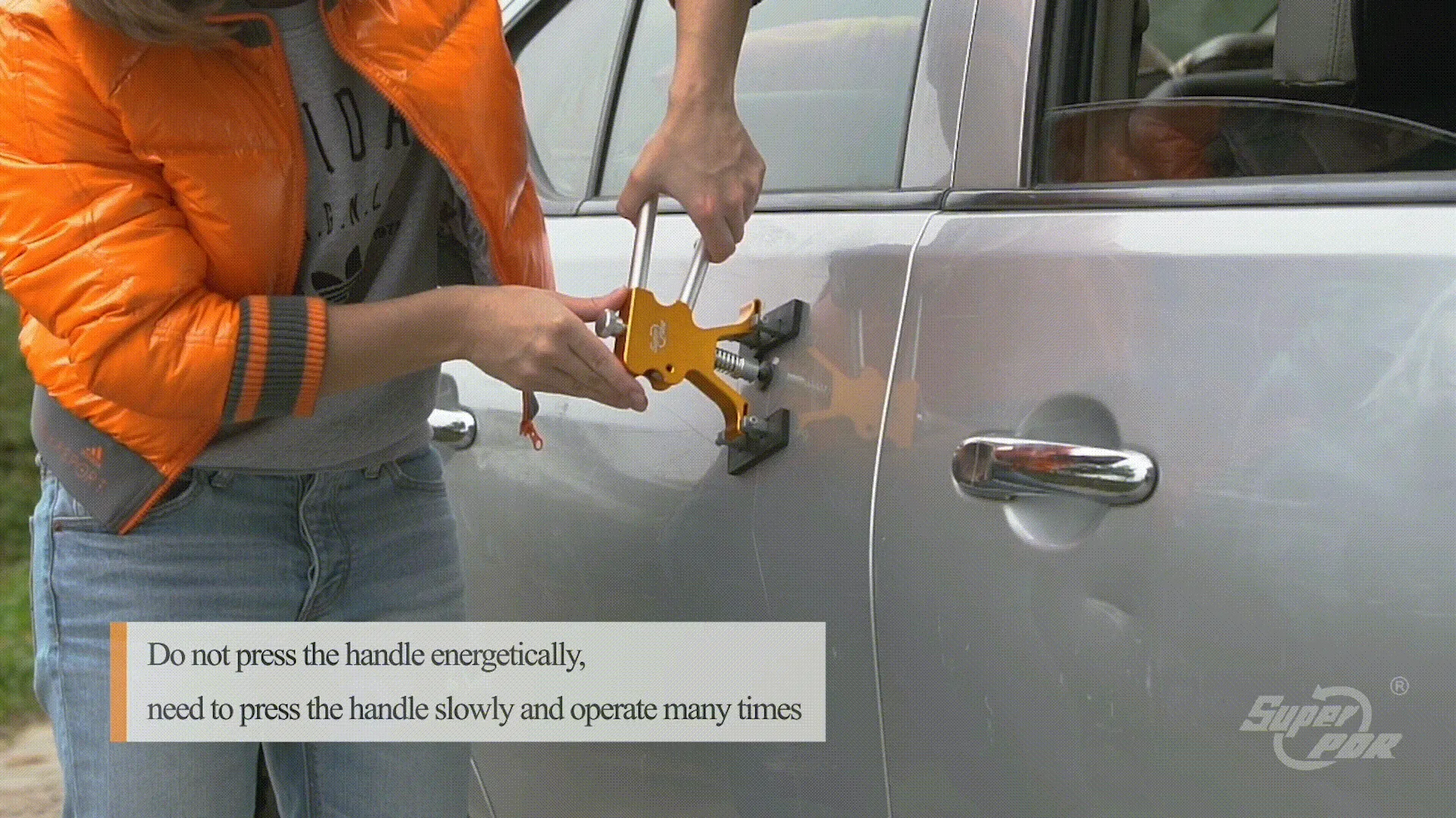 Professional PDR Car Dent Repair Kit with Glue Gun, Slide Hammer, and Bridge Tools