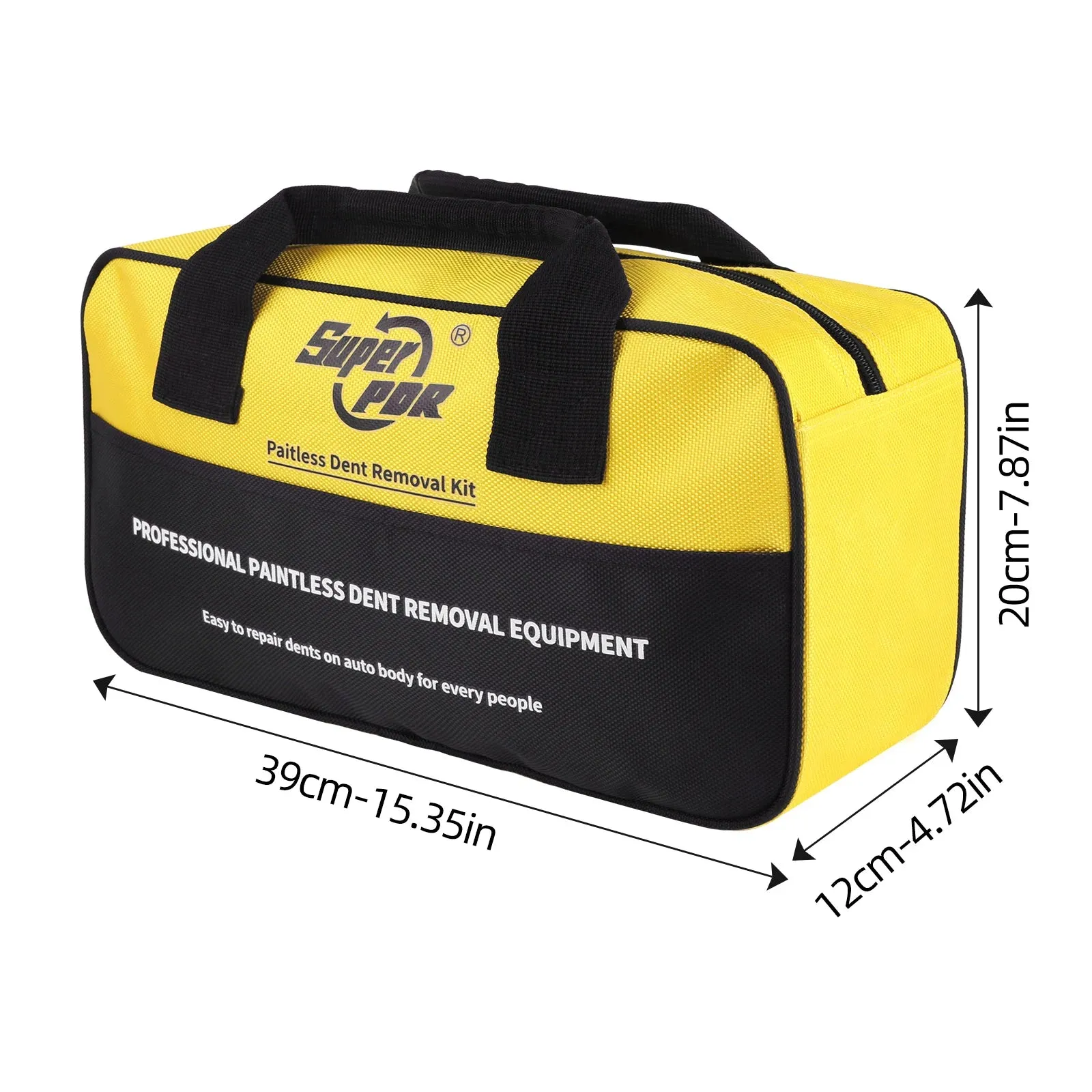 Professional PDR Car Dent Repair Kit with Glue Gun, Slide Hammer, and Bridge Tools