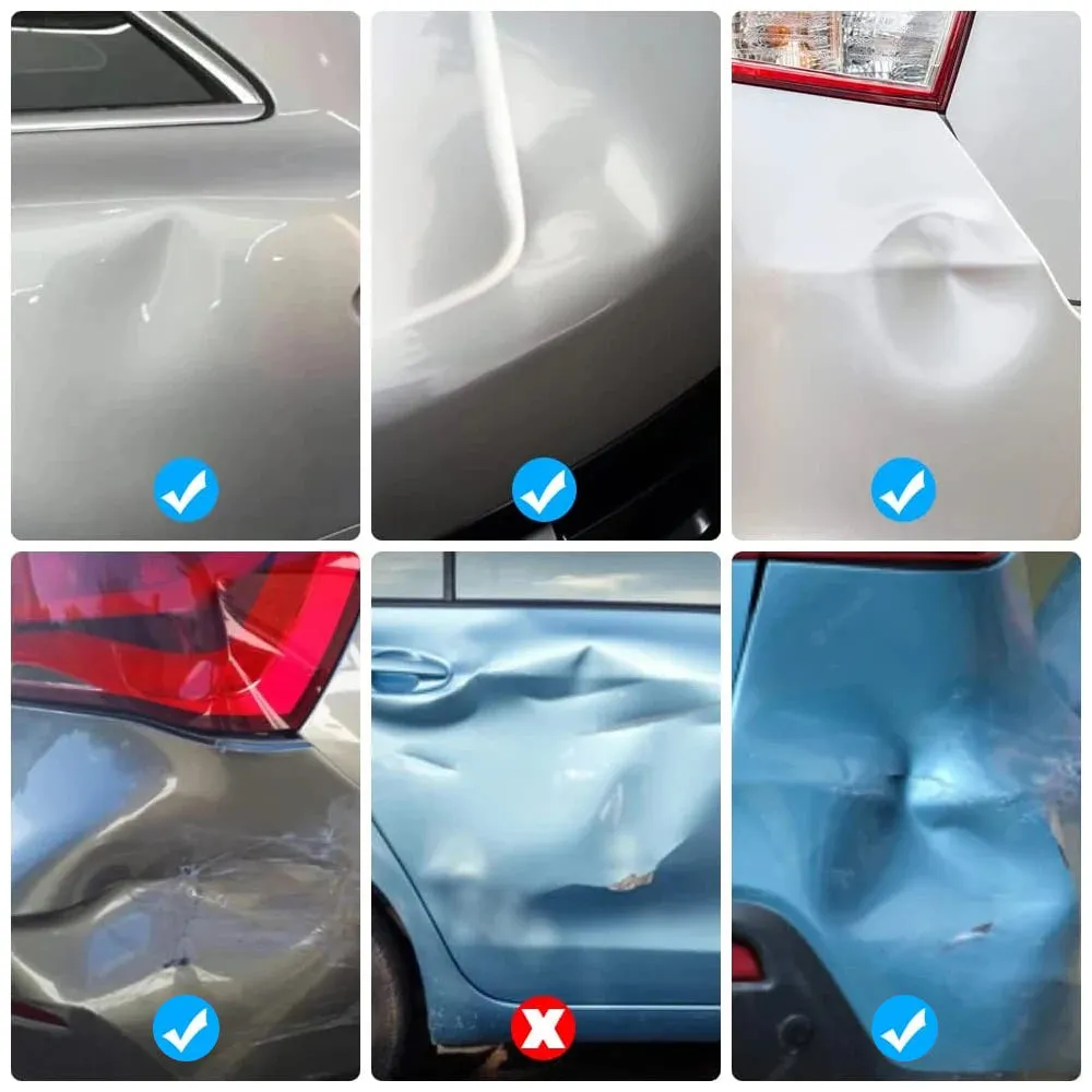 Professional PDR Car Dent Repair Kit with Glue Gun, Slide Hammer, and Bridge Tools
