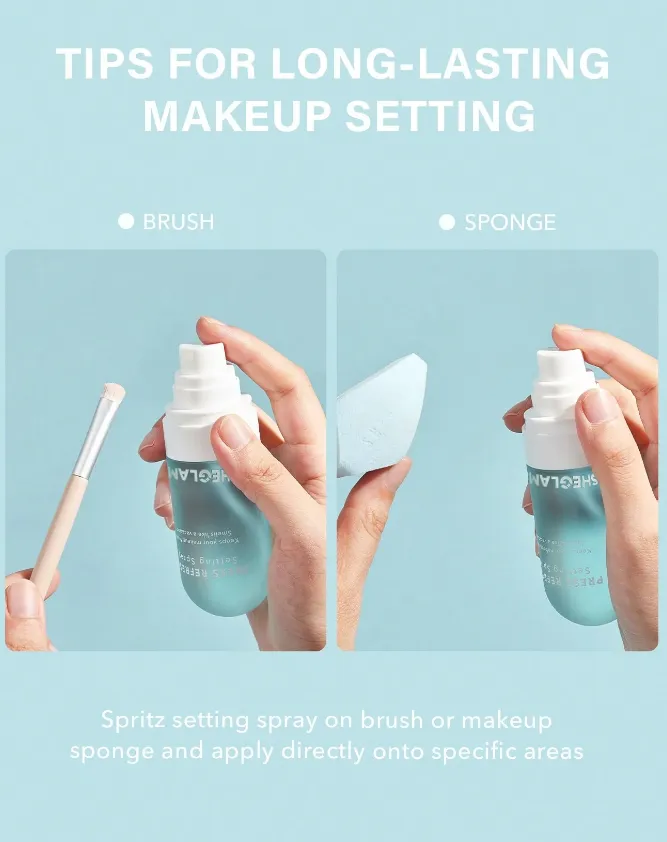 Sheglam Press Refresh Setting Spray | شيكلام بخاخ مثبت للمكياج