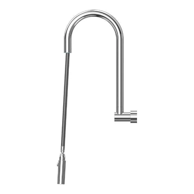 Suprema Xpress Fit Retractable Wall Spout - Chrome