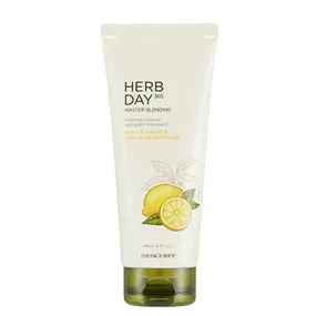 THE FACE SHOP Herb Day 365 Master Blending Foaming Cleanser - Lemon & Grapefruit 170ml